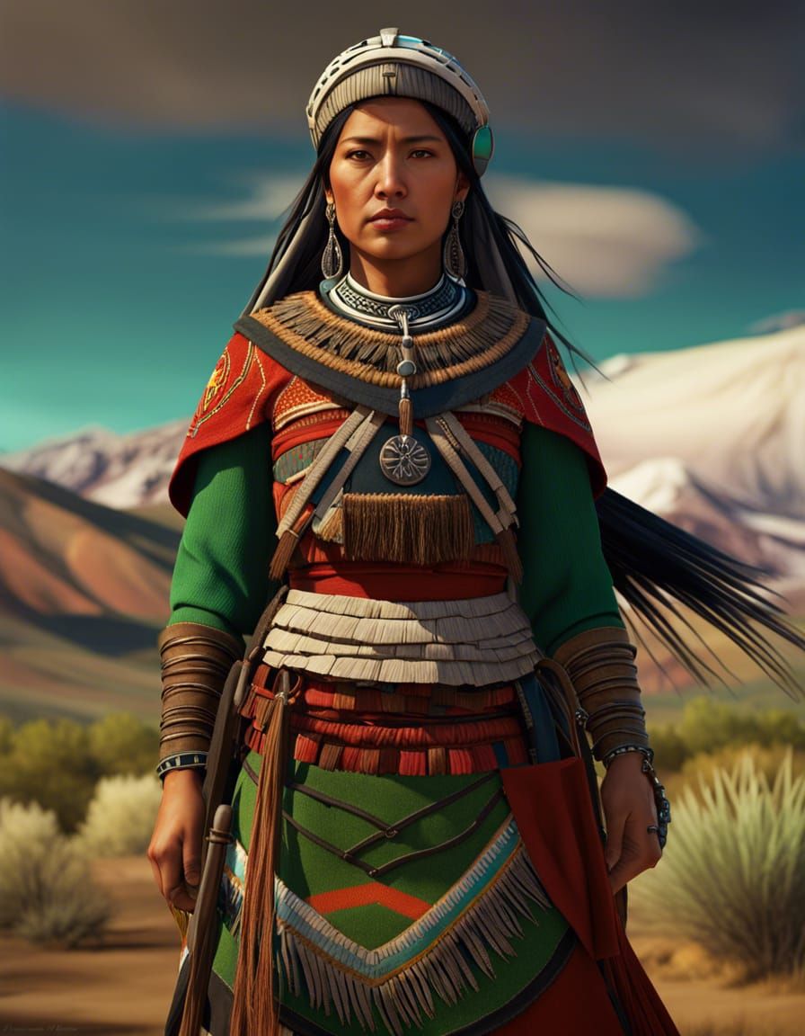 Mapuche Princess #63 Pampas ranger