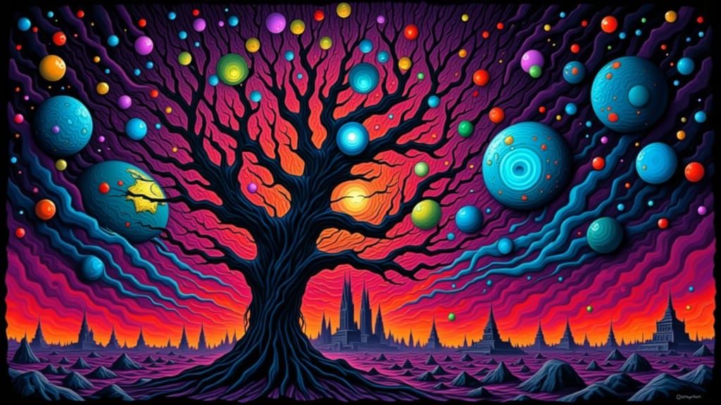 AI Portrait in Impasto Style