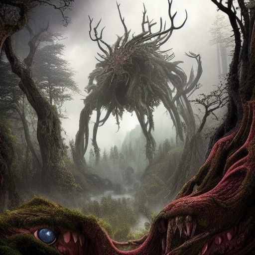 Epic Forest Stalker with a Thousand Eyes