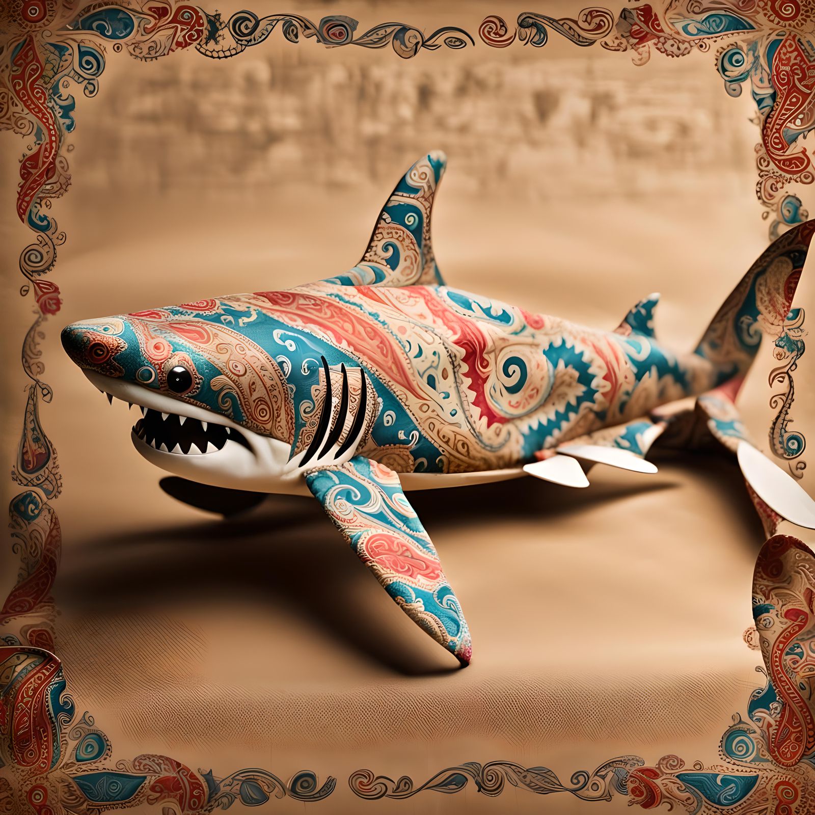 Paisley Shark #1