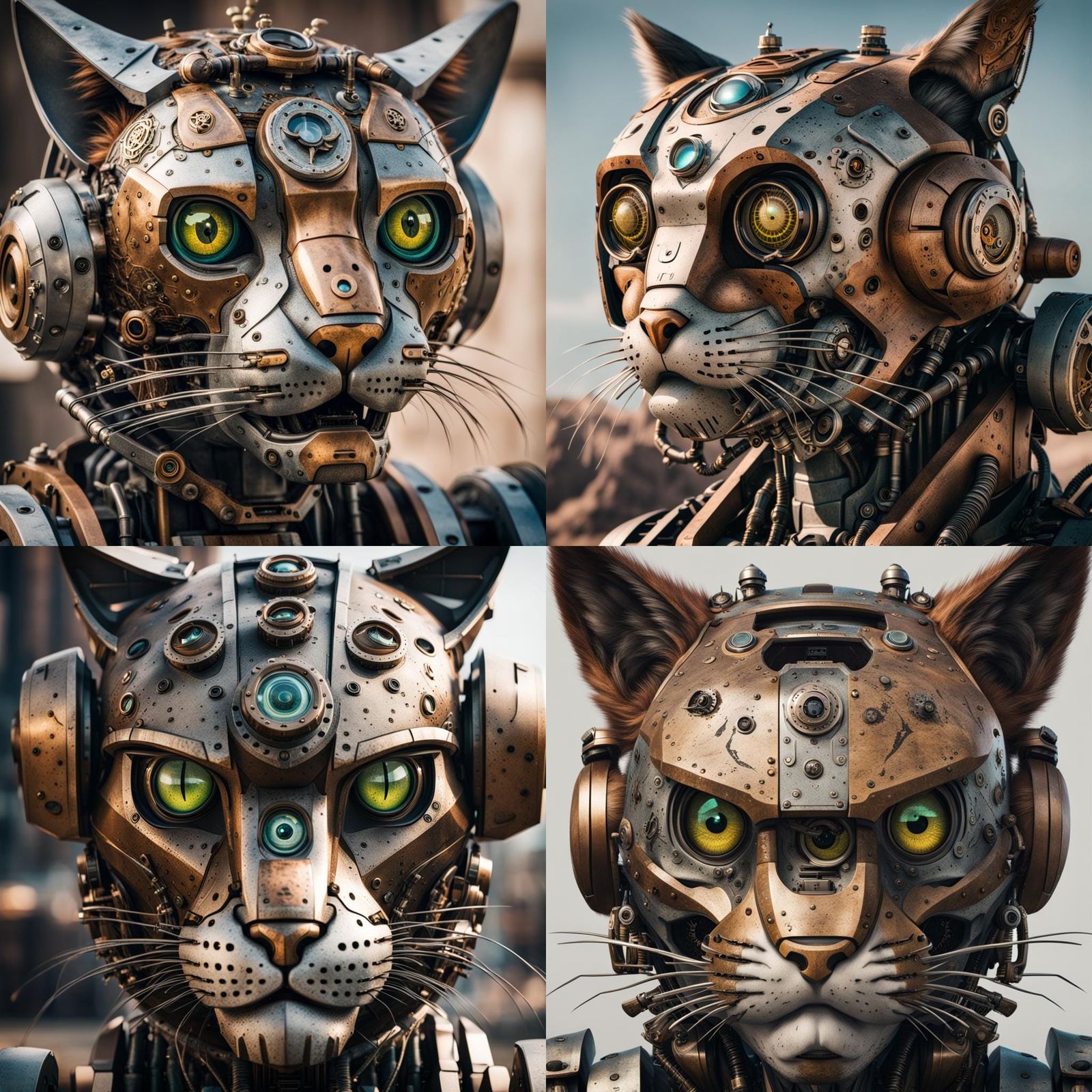 Wild cat robot