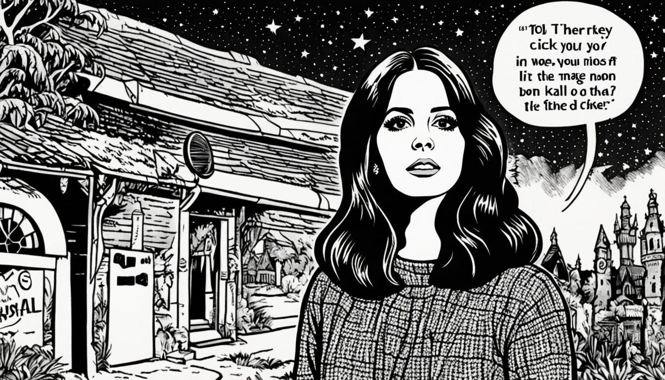 Sultry Pin-Up Girl Confronts Christianity in a Graphic Novel