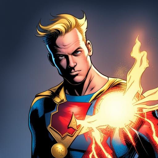 Sinister Homelander Portrait in a Dark Style