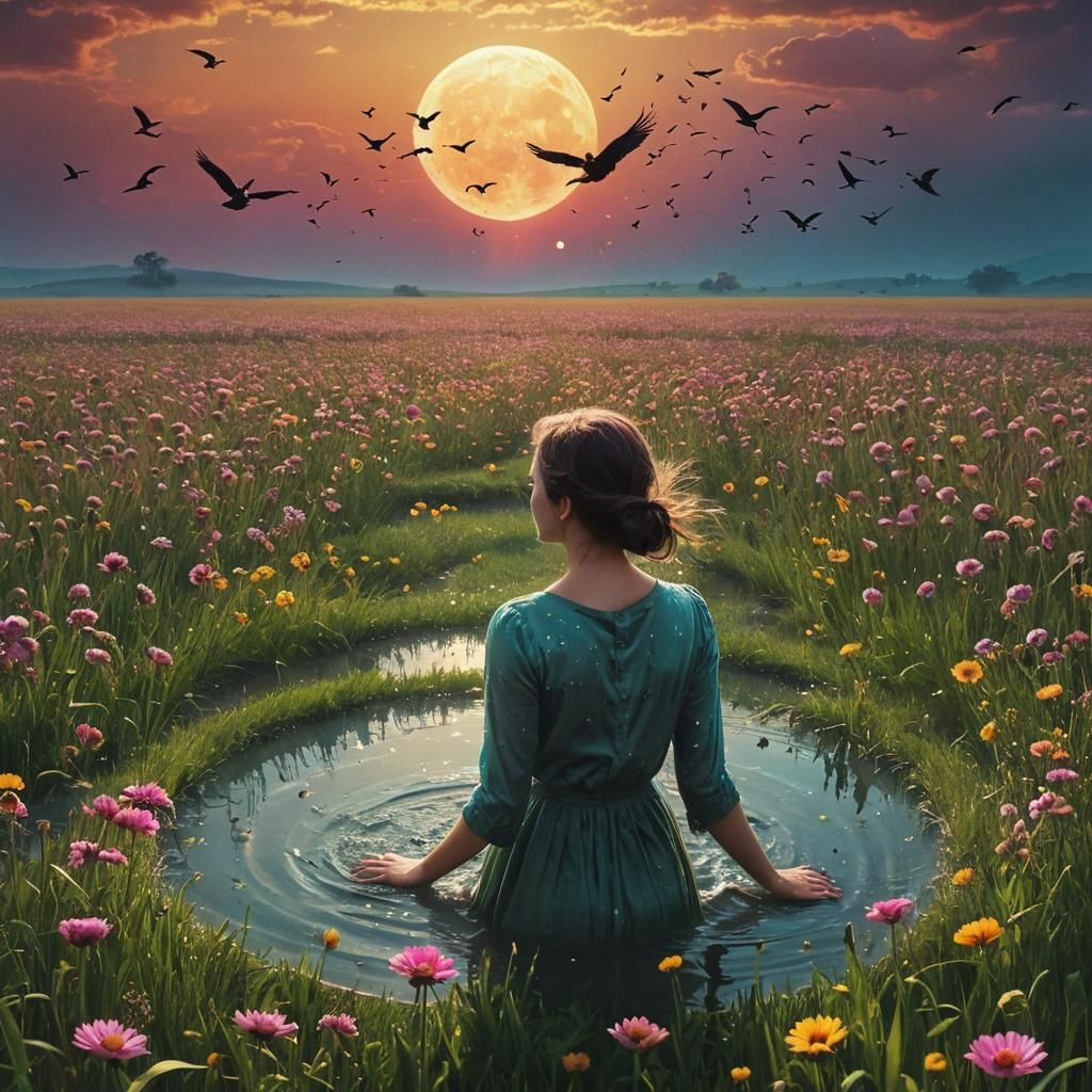 Mesmerizing Collage of Gratitude in 8K Digital Art