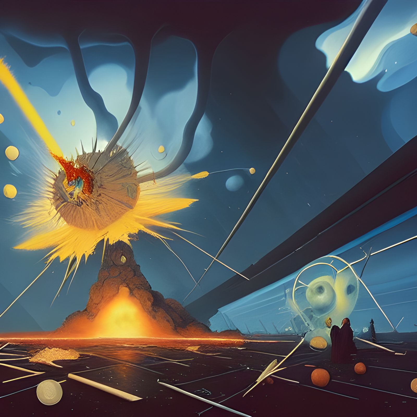 Apocalyptic City Explosion: A Pug's Survival