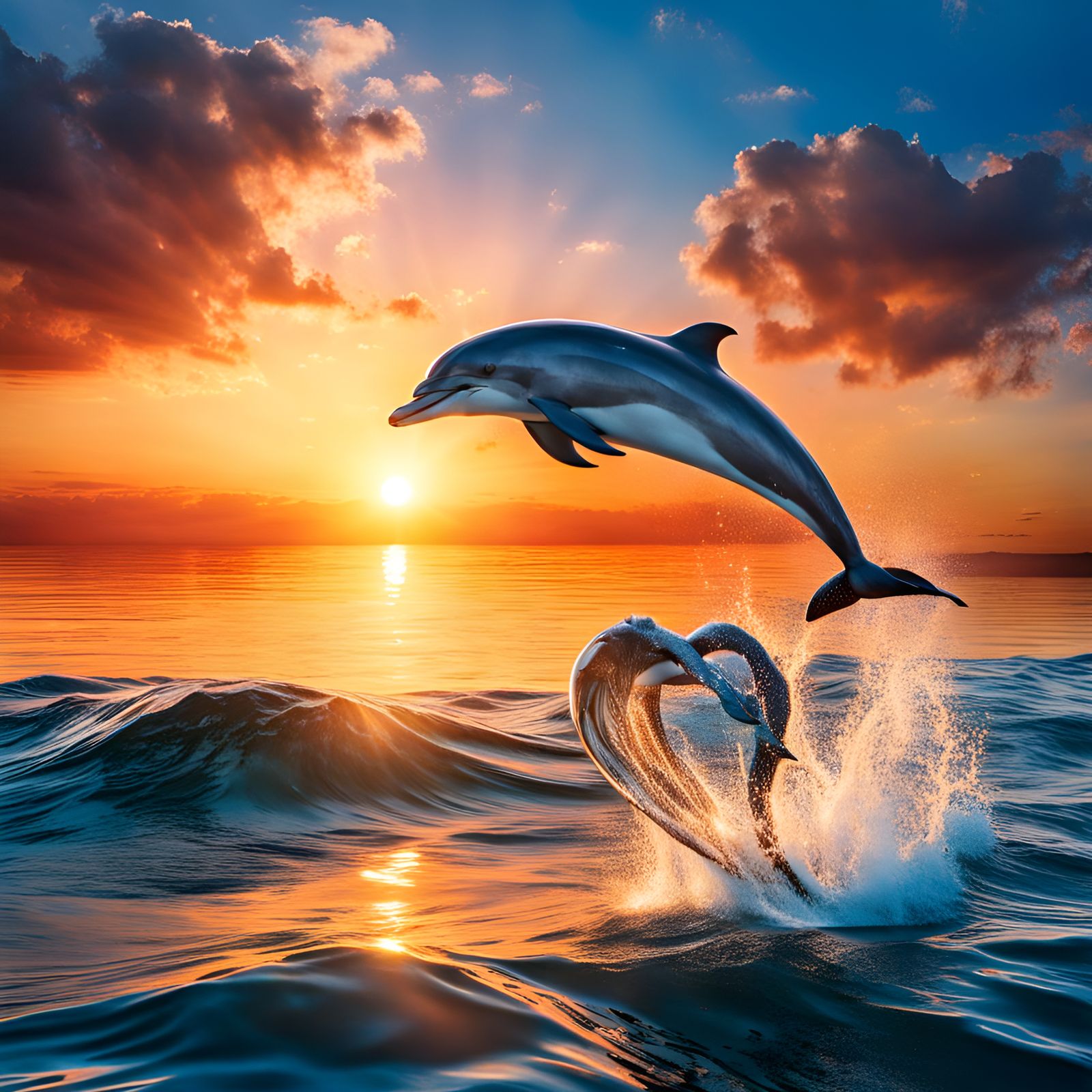 Dolphin Leap of Love