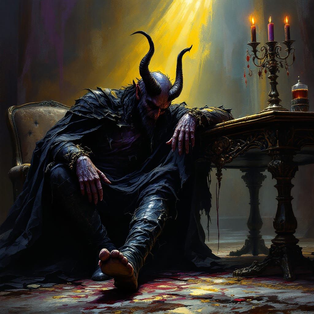 Devil's Toe: A Dark Fantasy in Volumetric Lighting