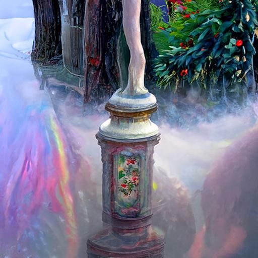 Ethereal Transgender Fantasy in Luminist Style