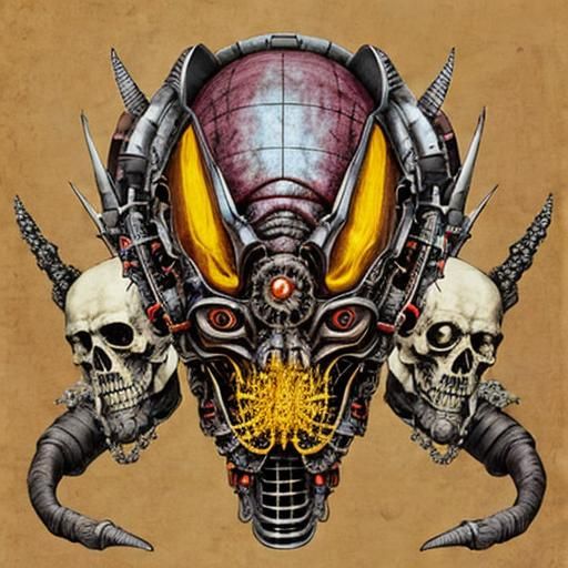 Biopunk Dystopian Future Concept Art