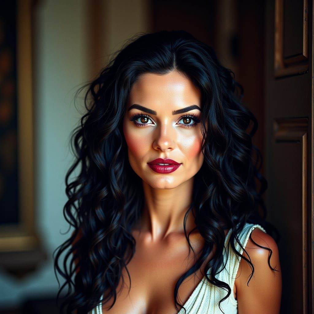 Catherine Zeta-Jones Digital Portrait