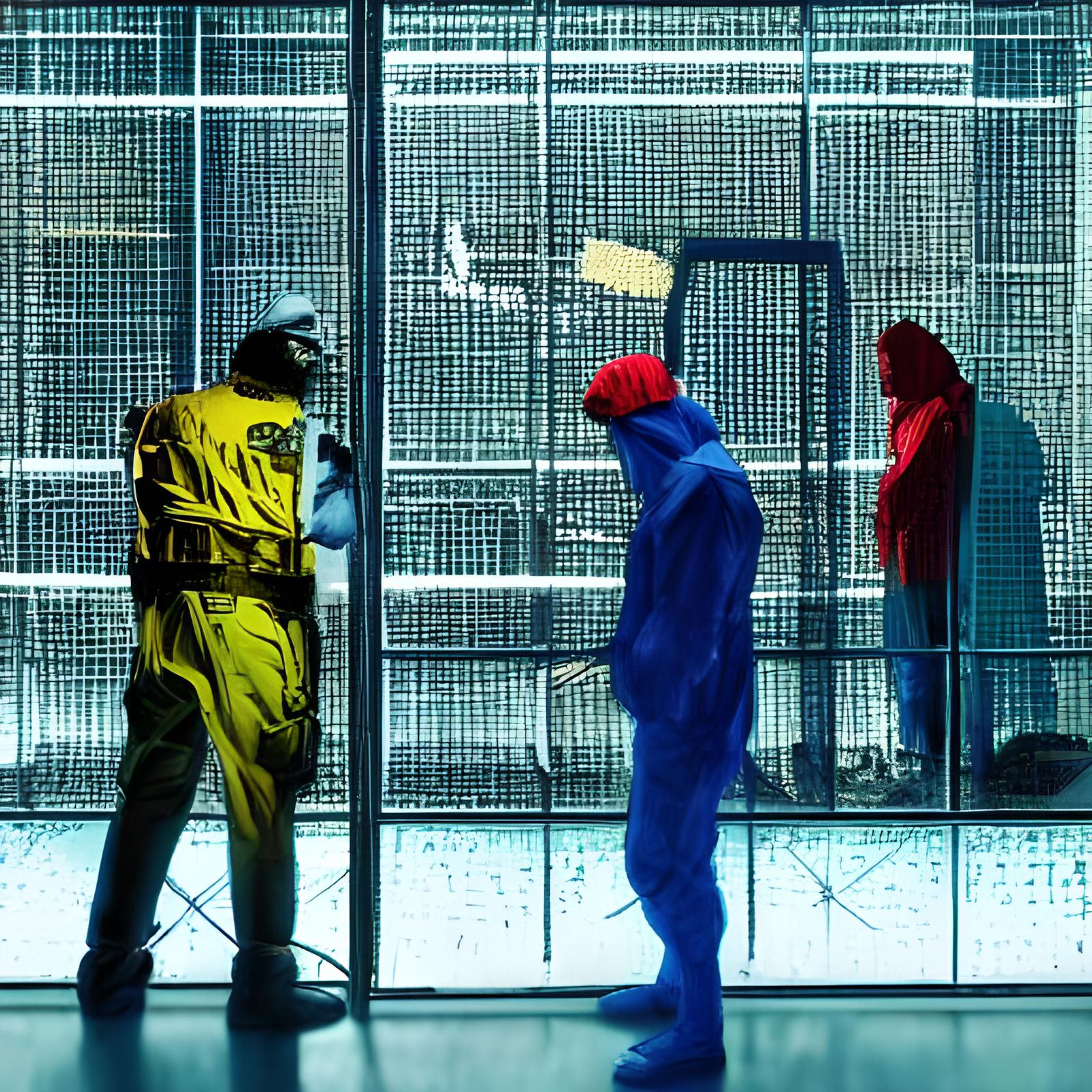 Forensic Style Abstract Scene