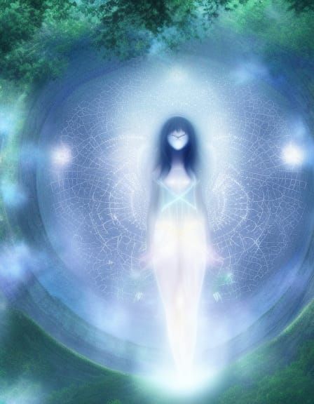 Fate Hybrid Woman in Mycelium Network