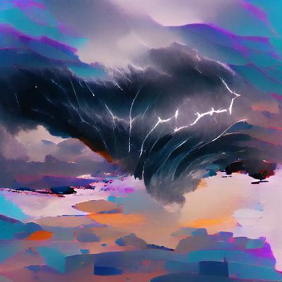 AI Generated Image of a Storm