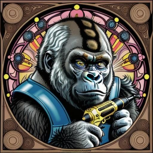 Grumpy Gorilla - DIY Equality Starter Construct