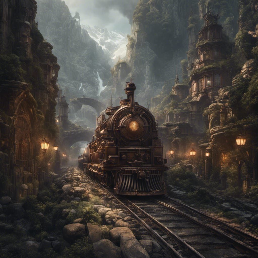 Fantastical Matte Painting in Unreal Engine 5