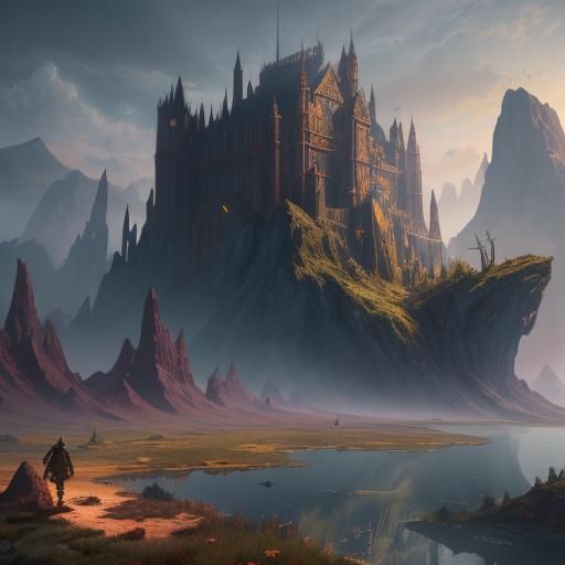 Fantastical Science Concept Art in Deep Color