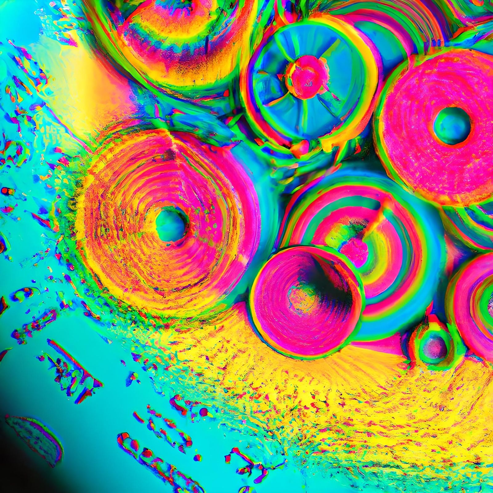Ultraviolet Money: Neo-Futurist Abstract Design