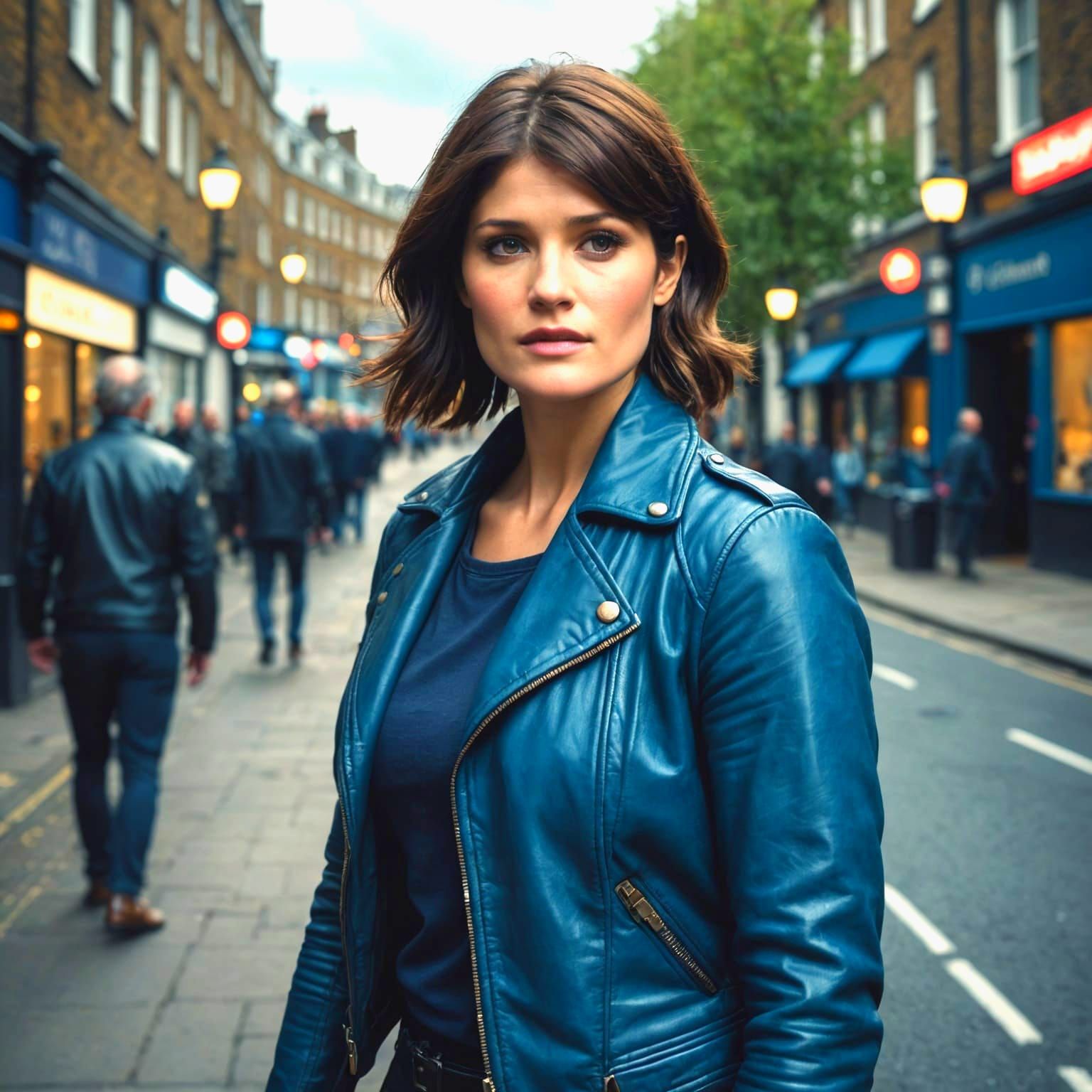 Gemma Arterton in London Film Still