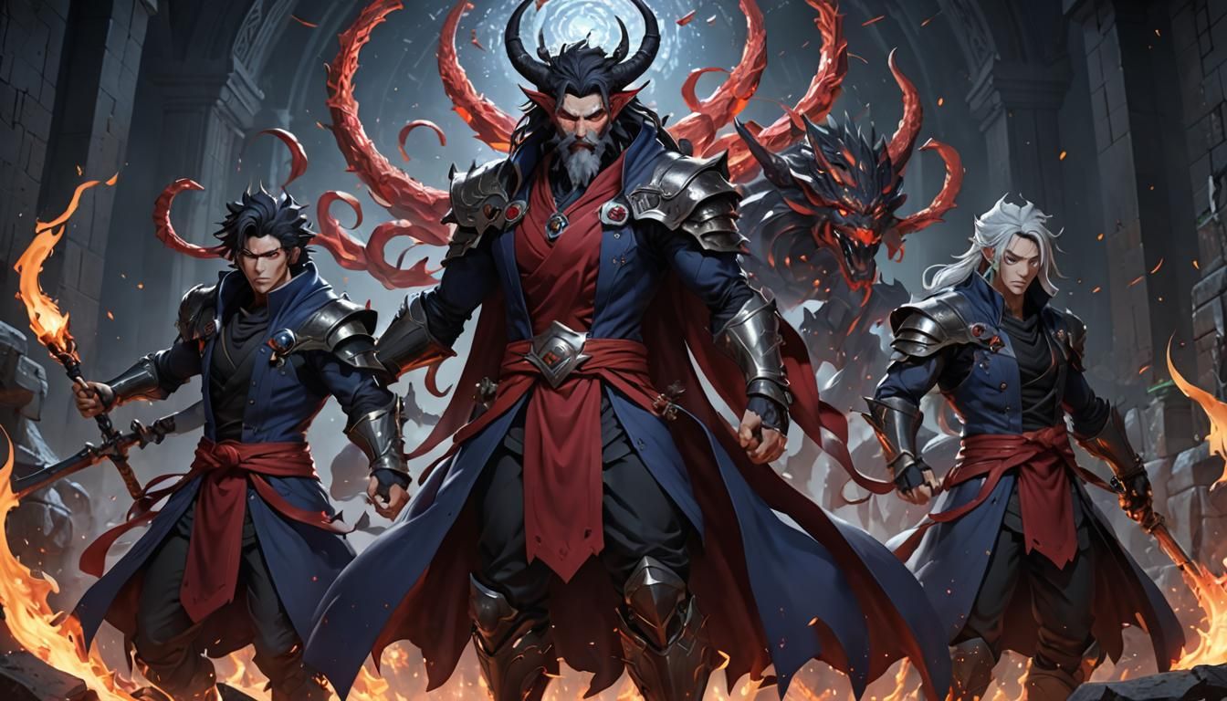 Detailed 3D Anime Art of Gravavoom