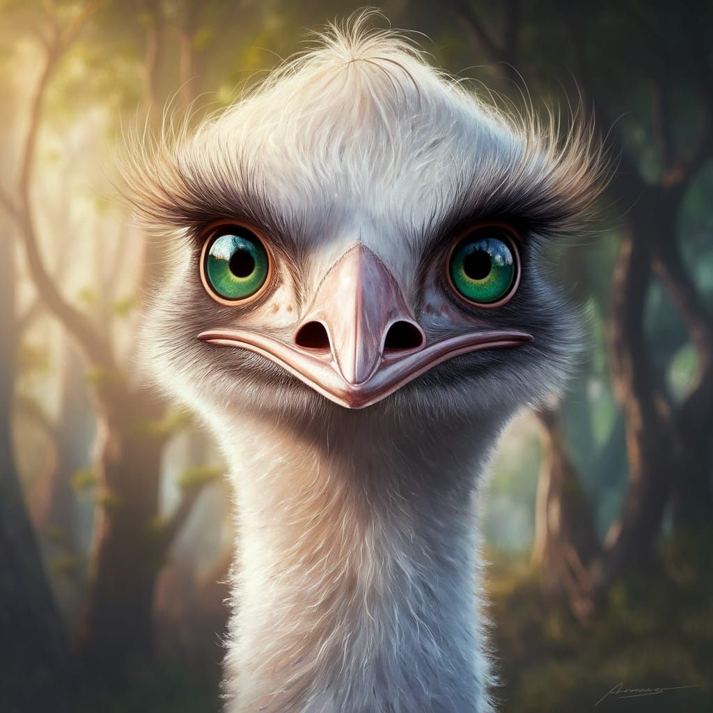 Green Eyed Emu lV
