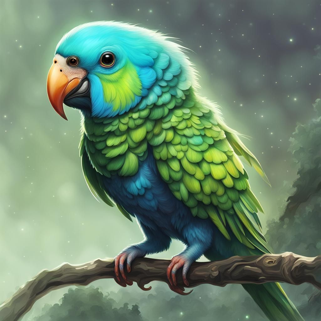 Exotic Alien Parrot Lifeforms: Speculative Biology Concept A...