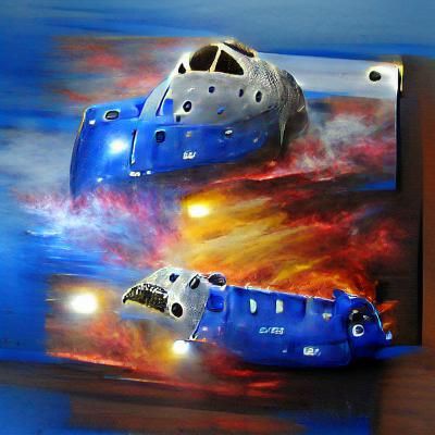 Dragon Spacecraft Chasing Starliner Capsule in Orbit