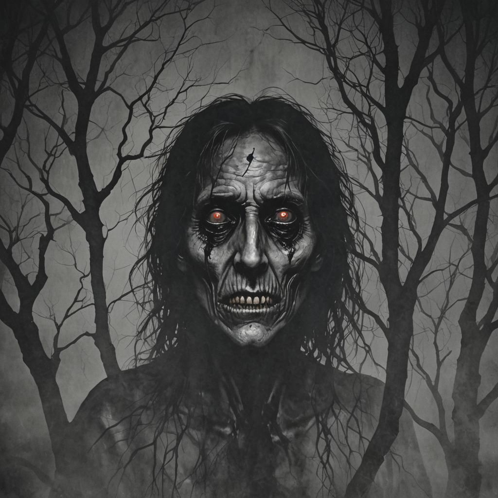 Nightmare Visions: Dark Figures in the Mist