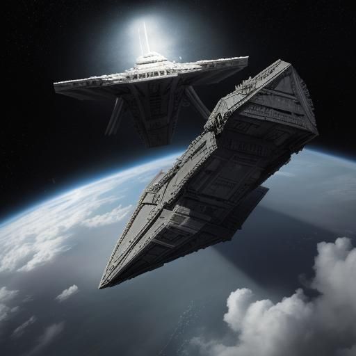 Imperial Star Destroyer Warship