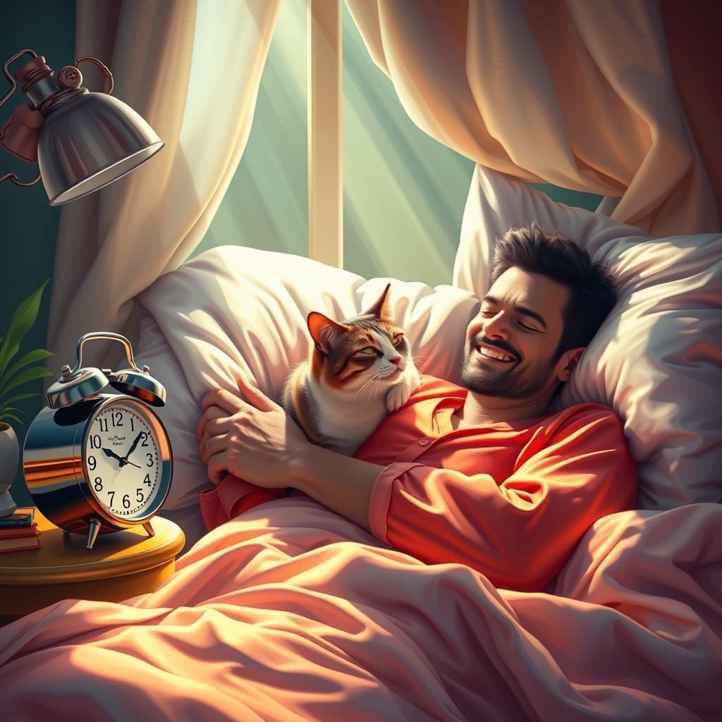Hyperrealistic Dreamscape of a Cozy Morning