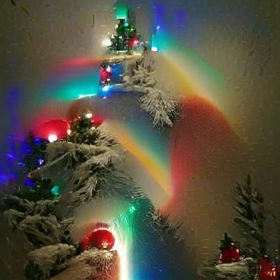 Vibrant Rainbow Spectrum of Colors