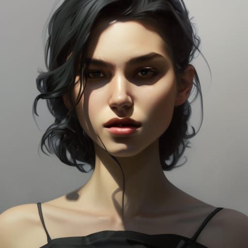 Hyperdetailed Portrait with Dynamic Lighting
