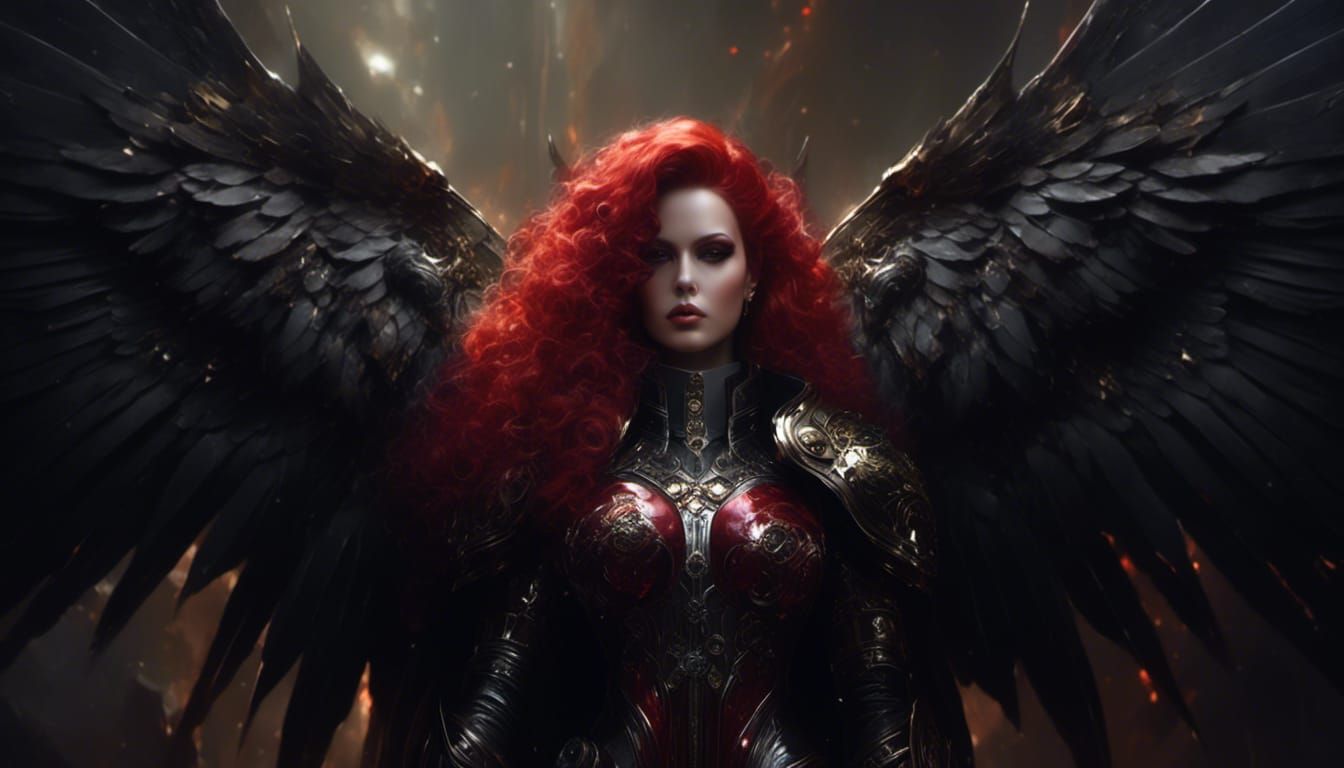 Adeptus Sororitas Portrait in Science Fiction Style