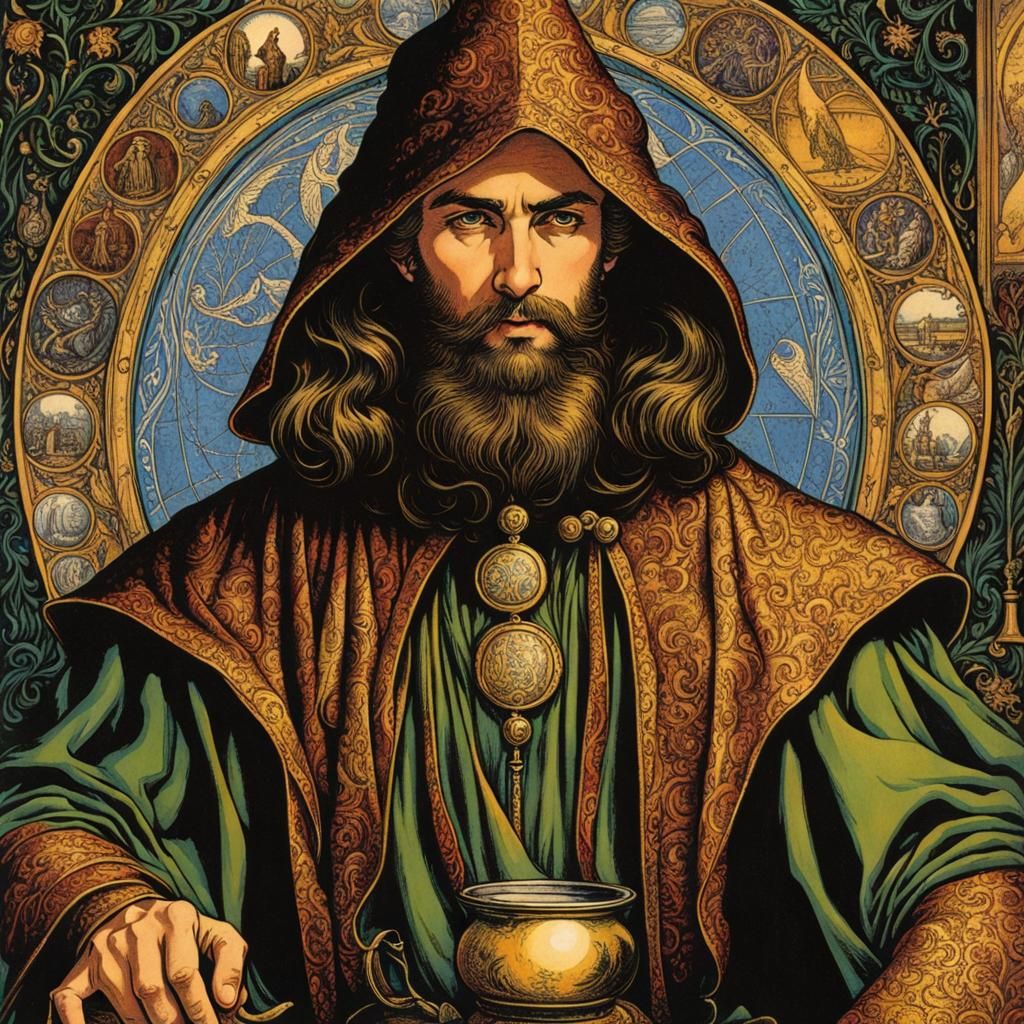 Tarot Card - The Alchemist