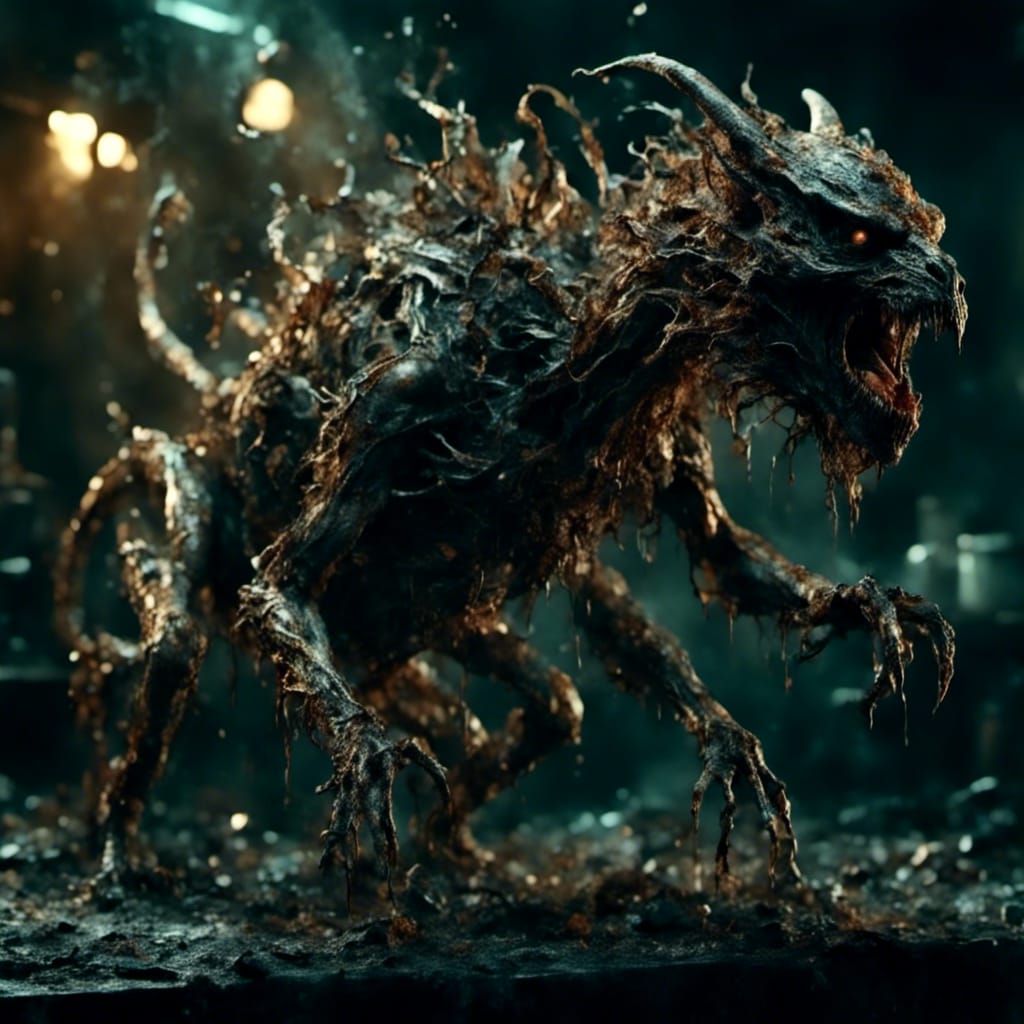 Evil Monster Created in Macabre Factory