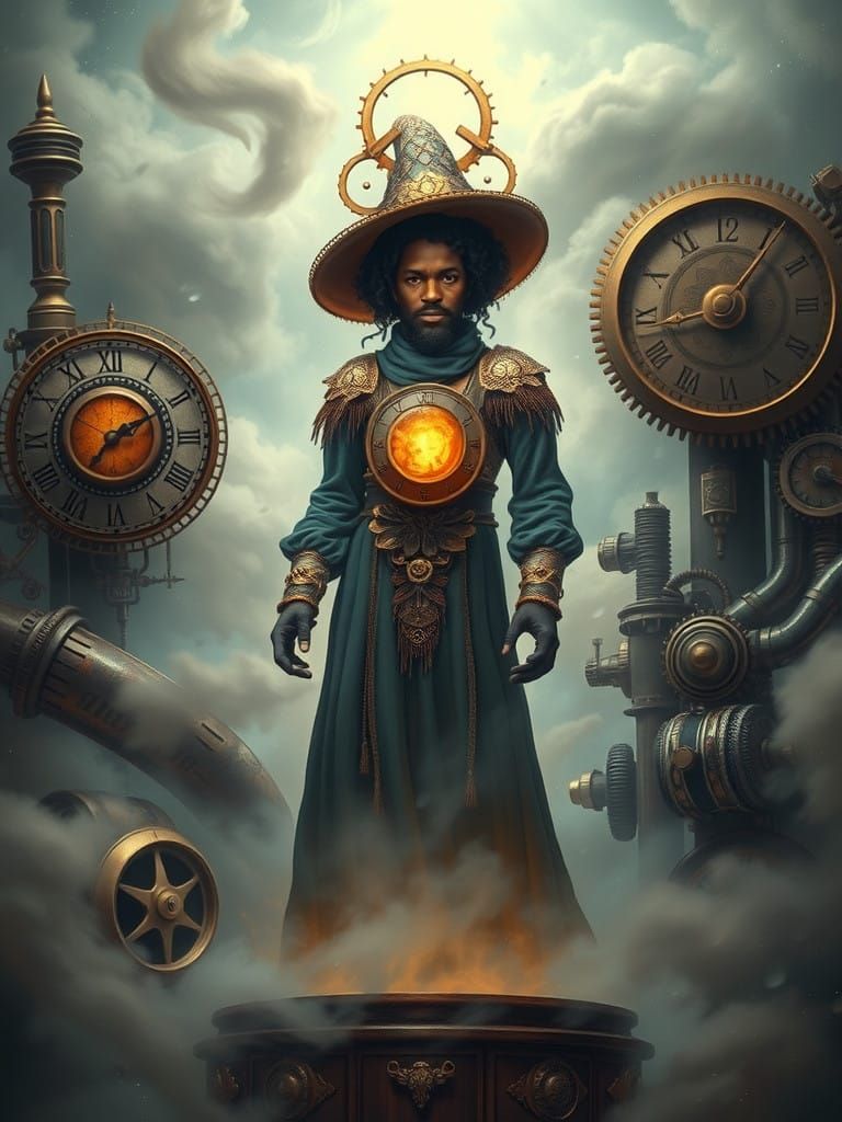 Timekeeper in Whispers of Golden Eternity