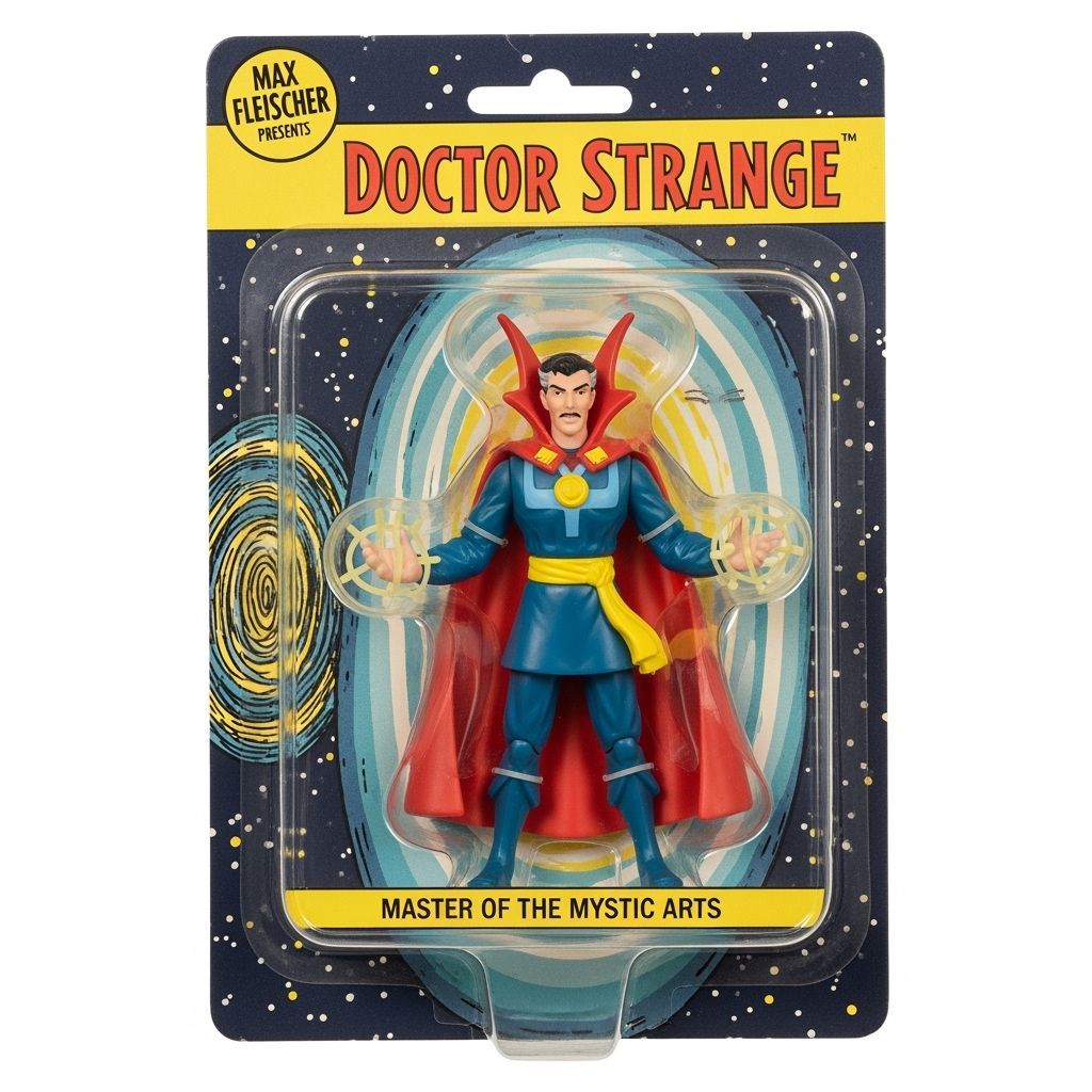Max Fleischer’s version of The Avengers’ Doctor Strange as a...