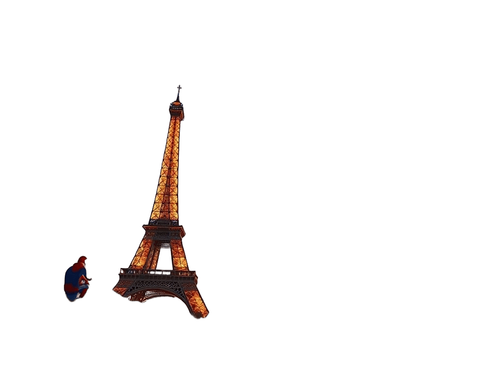 Spider-Man in an Unconventional Scenario