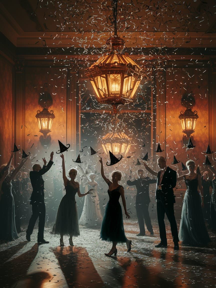 Ethereal New Year's Eve Party of Spirits in Grand Ballroom