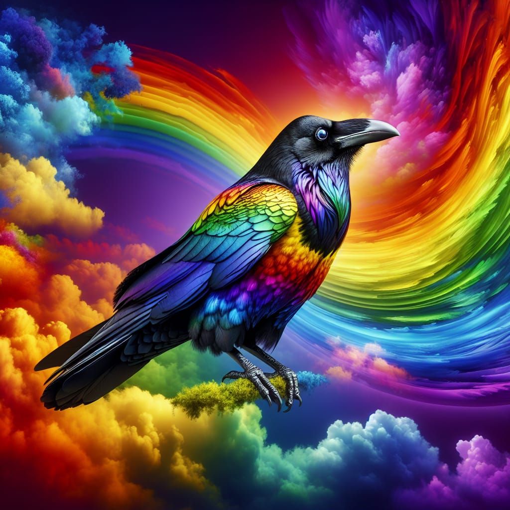 Rainbow Raven