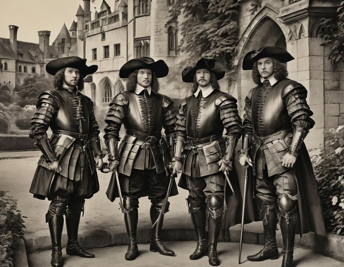 The Three Musketeers: Classical Group Portrait