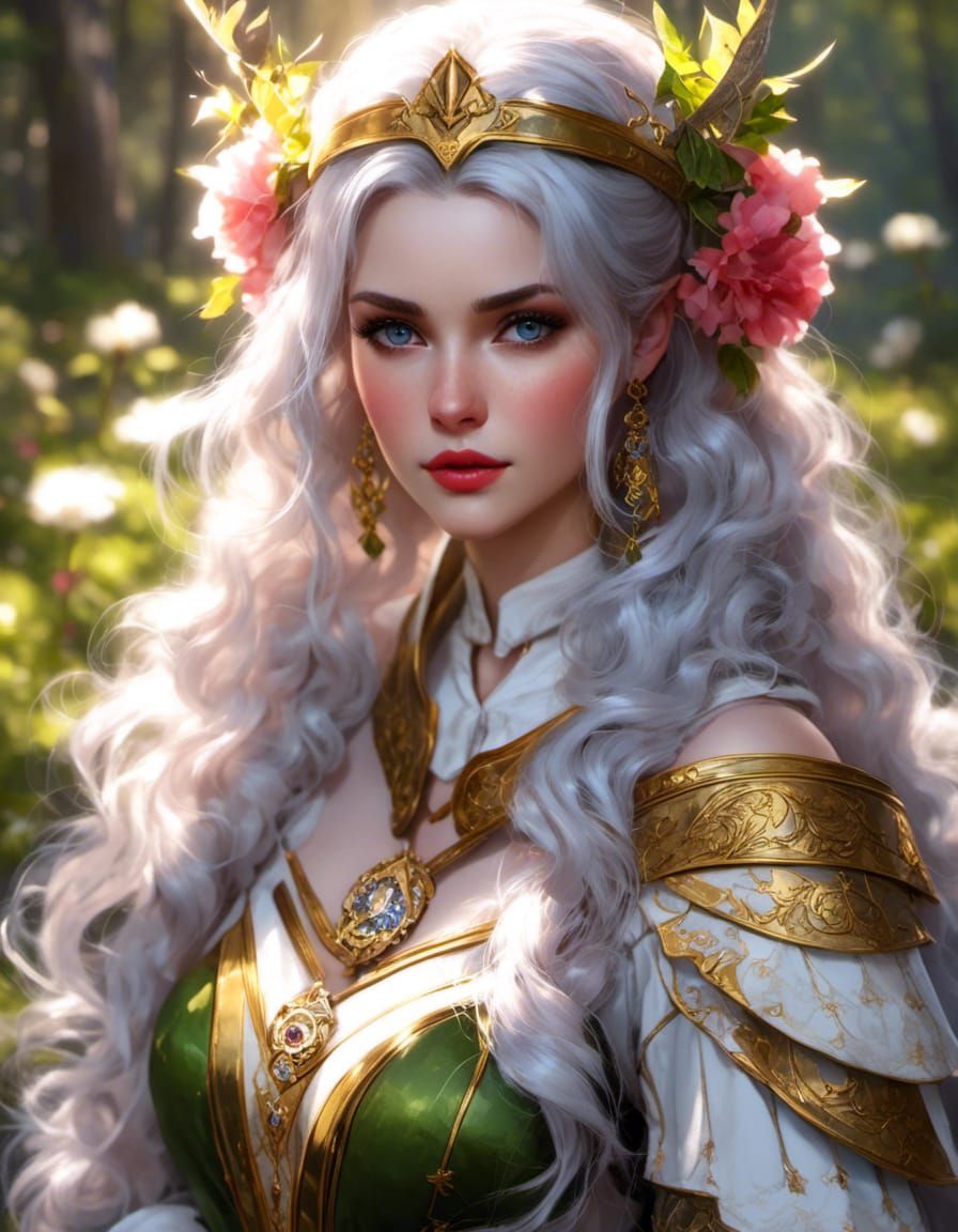 Tinkerbell: A Hyperrealistic Naturist Portrait