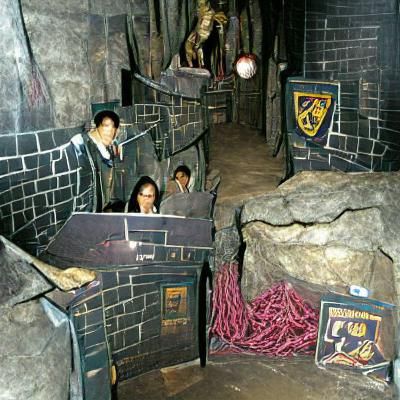Harry Potter Inspired Dungeon Scene