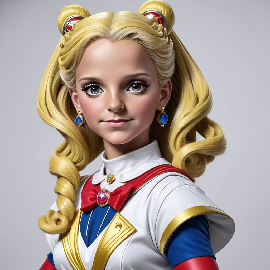 Sailor Moon in a Powerful Pose