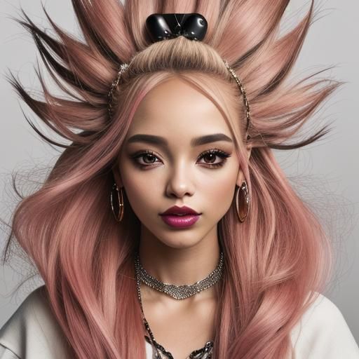 Vibrant Hyperrealistic Scene in Magical Realism Style