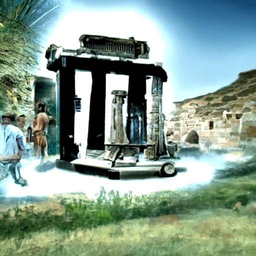 Time Machine in Ancient Egypt