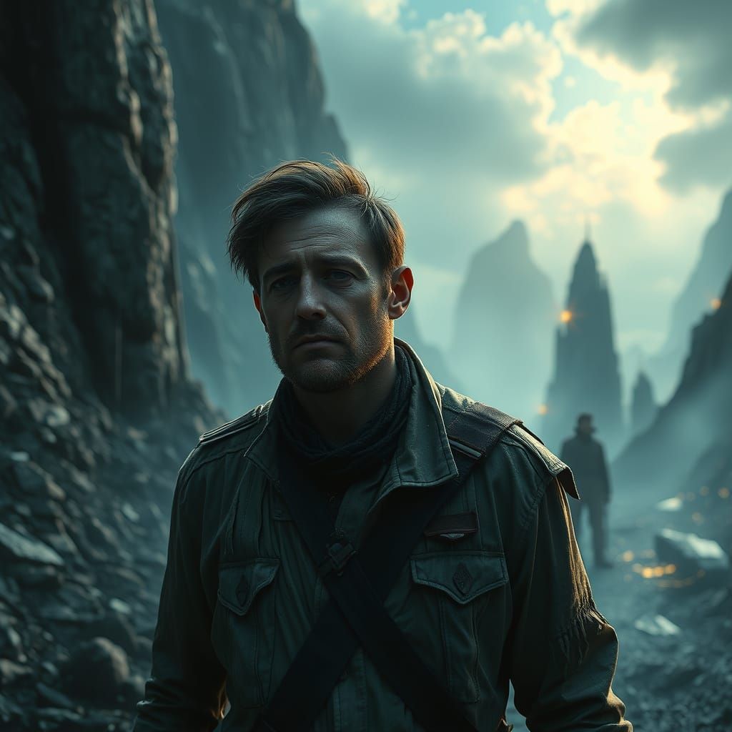 Epic Dystopian Survivor in Tears