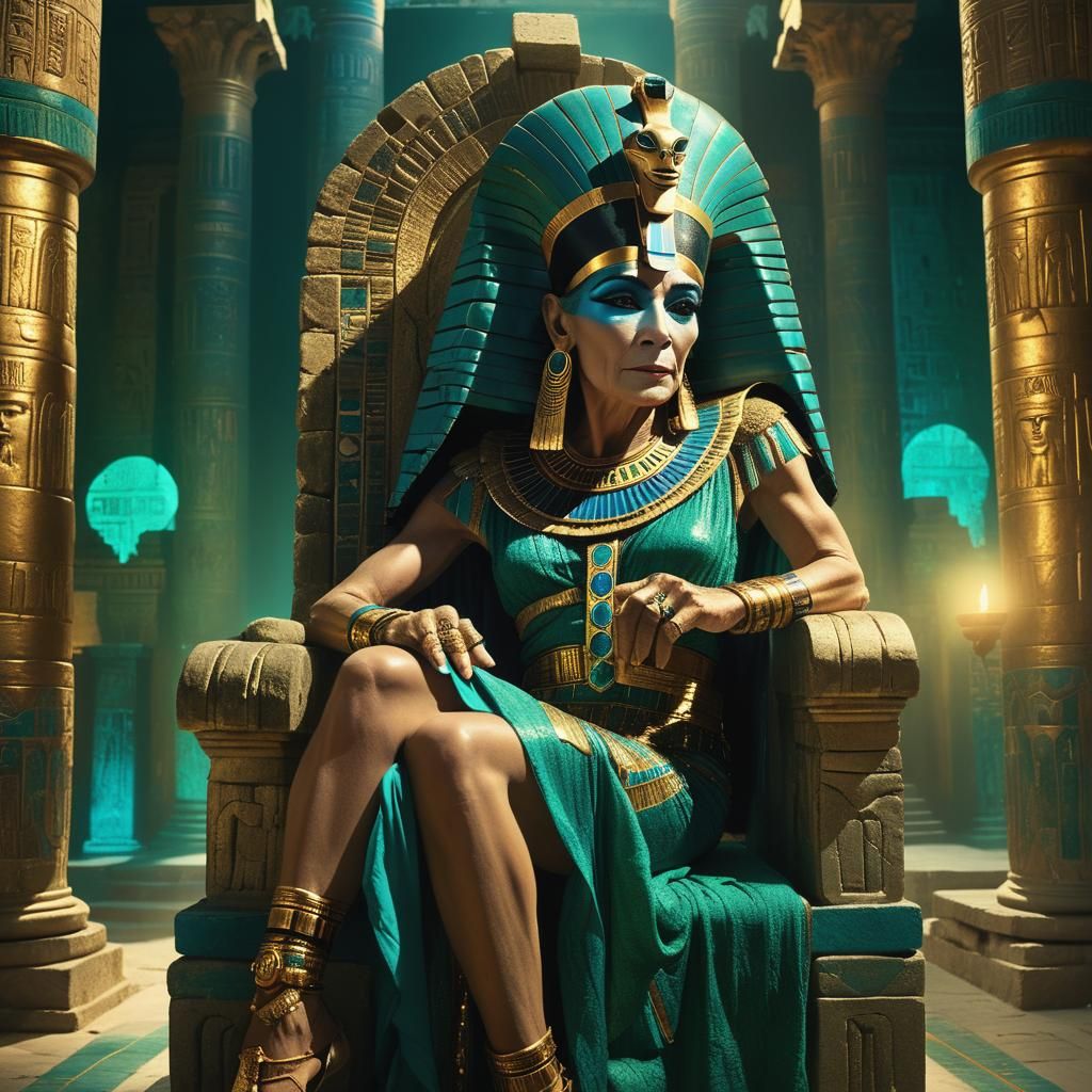 Cleopatra Performed by Transvestite in Golden Temple