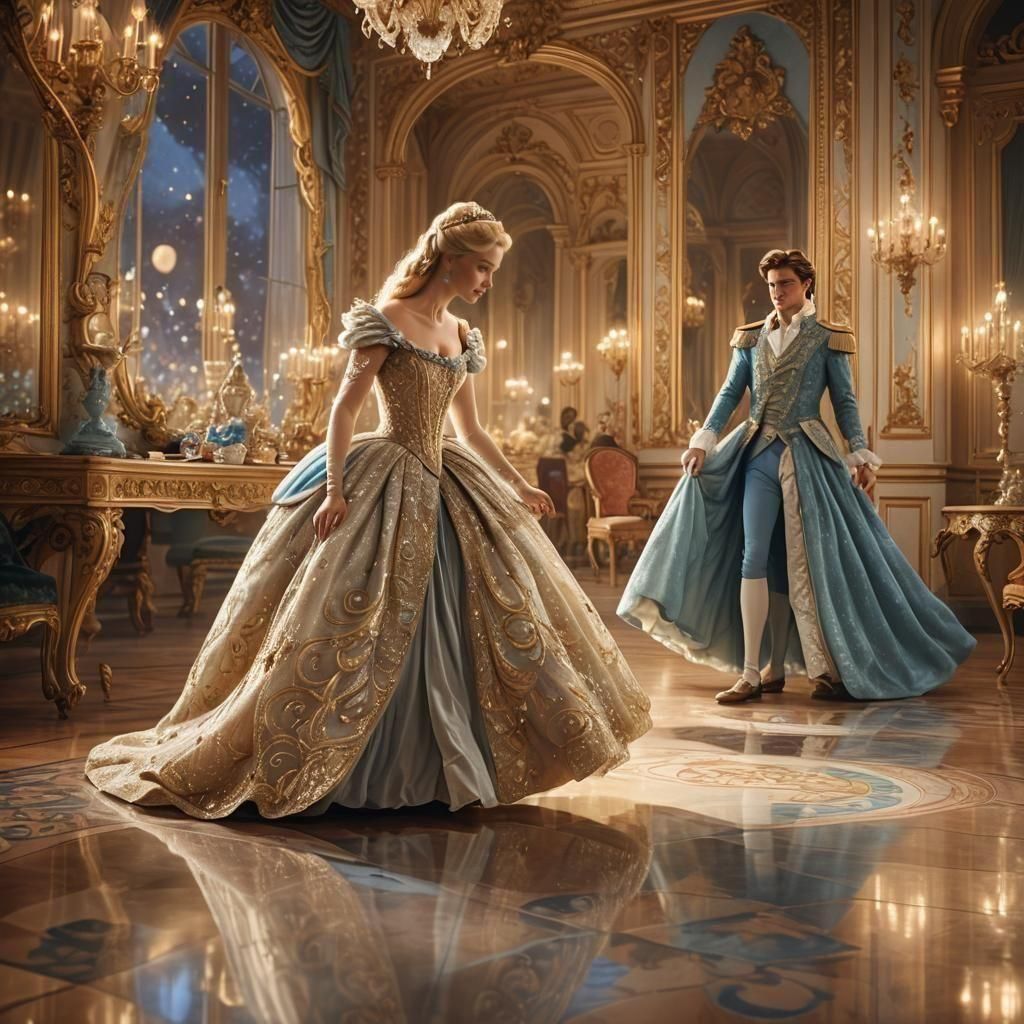 Cinderella Returns the Glass Slipper