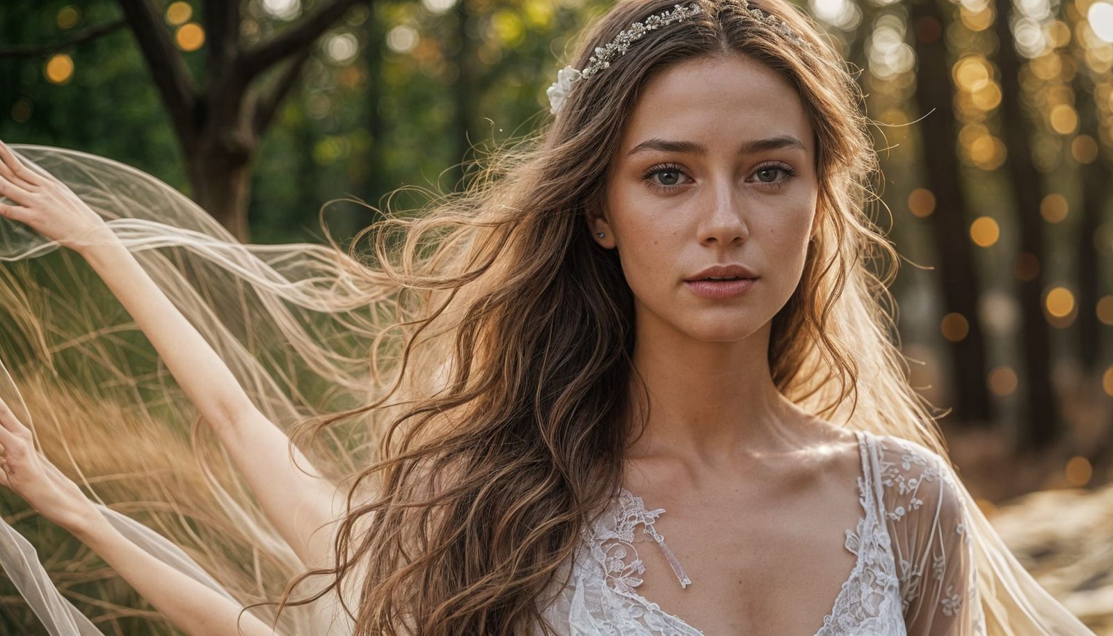 Dreamy Wedding Fantasy: A Romantic AI Vision