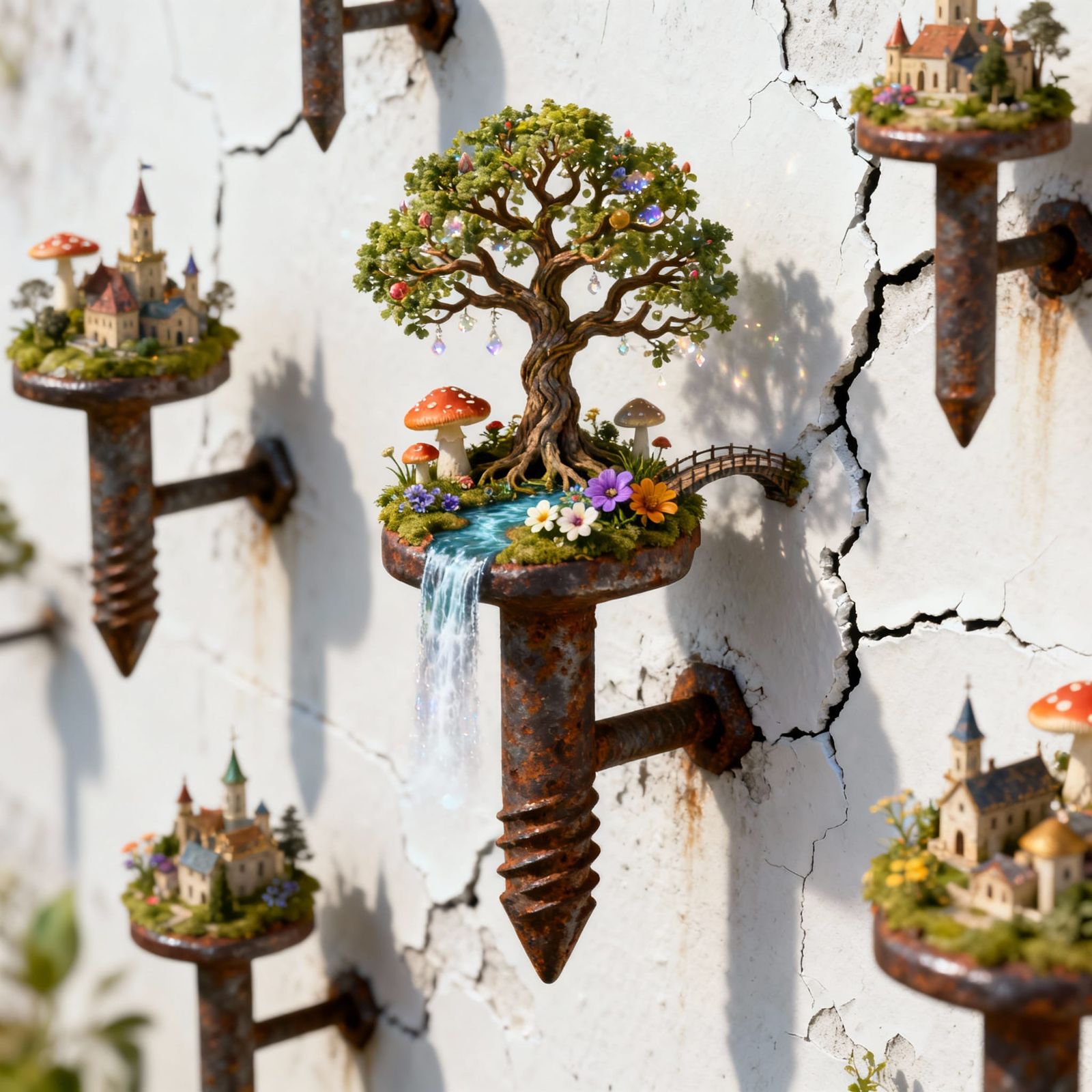 Mythological Islands on Rusty Nails